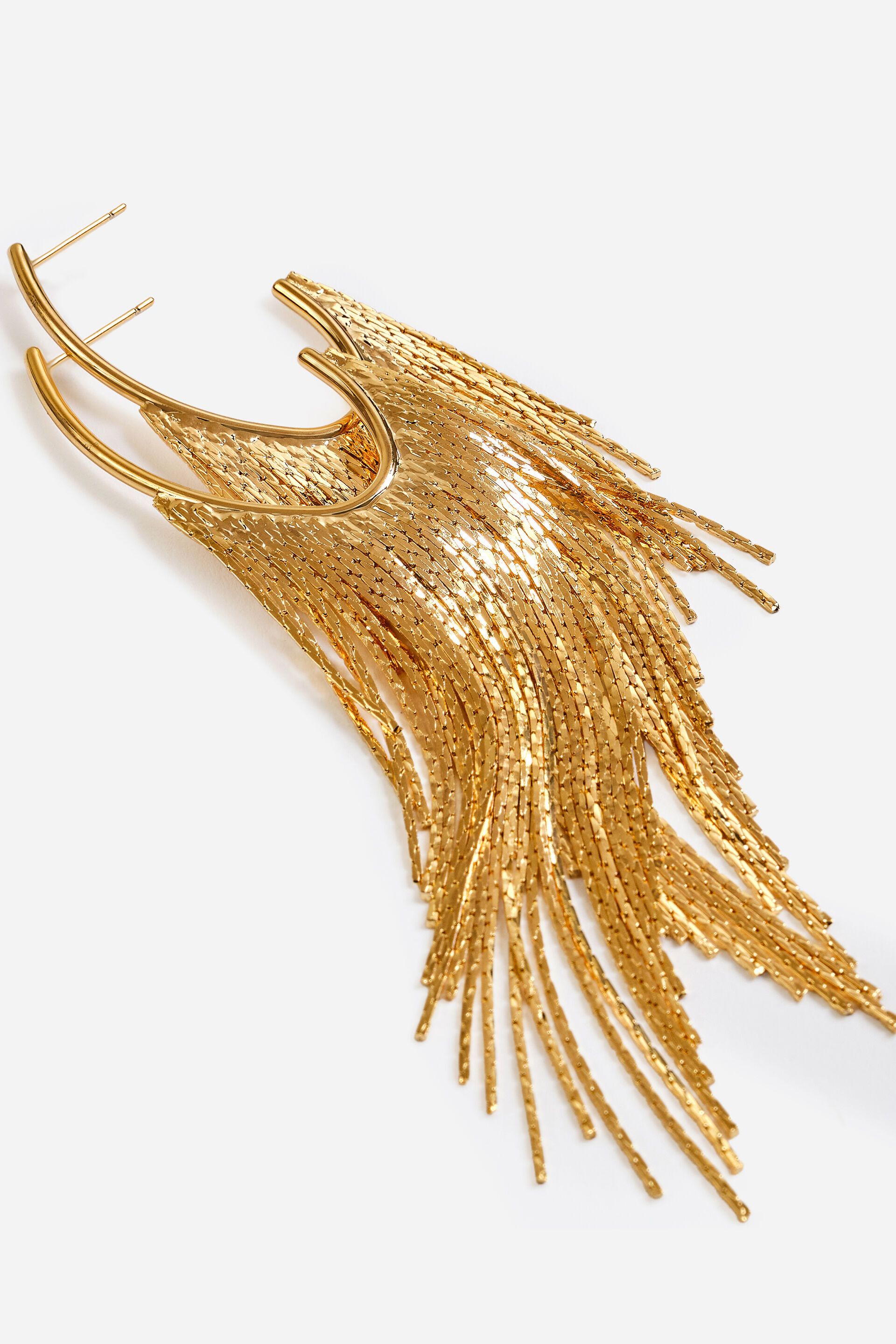 Golden Sway Earrings, , image 2